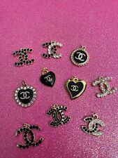 Zipper Pull Button Charms (10) picture
