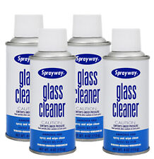Sprayway Glass Cleaner 4oz: Streak-Free Glass Cleaner Spray, 4-Packs picture