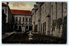 c1910 South Court State Reformatory Fountain Building Anamosa Iowa IA Postcard picture