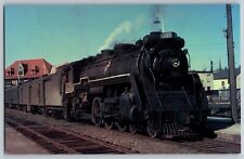 Portland, Maine - Canadian National Railway RR #5289 Train - Vintage Postcard picture