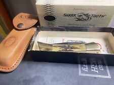 Case XX Shark Tooth Sportsman Lock blade Folding Knife P197-SSP/w Sheath picture