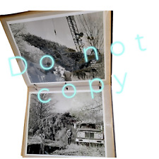 RARE 1965 ROCKEFELLER Christmas Tree Cutting DARIEN, CT Photo Album History Vtg picture