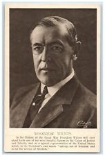 c1910's Great War President Woodrow Wilson Tuck's Unposted Antique Postcard picture