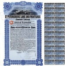 St. Petersburg Land and Mortgage Co. Limited - 100 Foreign Bond - Foreign Bonds picture
