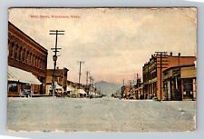 Wenatchee WA-Washington, Main Street, Advertising, Vintage c1963 Postcard picture