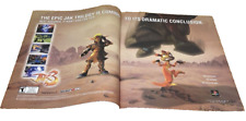 Jak 3 Playstation 2 PS2 Naughty Dog Game Promo 2005 Full 2 Page Print Ad picture