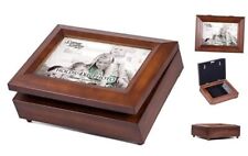  4 x 6 Photo Frame Woodgrain Music Box Plays You are My Sunshine  picture