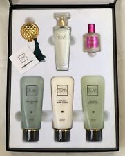 VNT Tova 6 Piece Set Original Scent Nirvana Gold Compact Parfum Scrub Gel Lotion picture