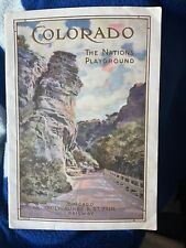 1912 Chicago, Milwaukee & St Paul Railway Colorado Train Guide picture