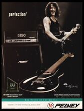 1998 Peavey Guitar-Eddie Van Halen  print ad /mini poster/photo-Original 1990s picture