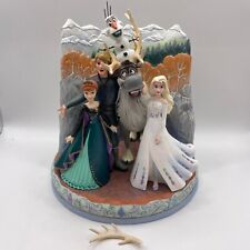 Disney Traditions Connected Through Love Frozen 2 Figurine 6013077 Damaged picture