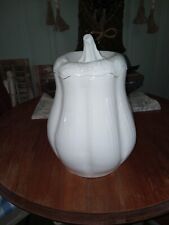 Gourd Shape White Cookie Jar picture
