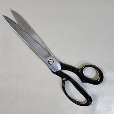 Vintage Wiss Inlaid Scissors 22 Industrial Shears Upholstery Forged Steel 12 1/2 picture