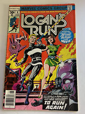 Logan's Run #6 June 1977 Marvel Comics 1st THANOS solo story Mike Zeck KEY ISSUE picture