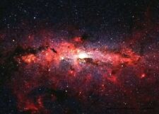 Milky Way Galaxy PHOTO Space Art Print 5x7 Beautiful Infrared Space Image picture