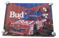 Vint. 1991 Anheuser-Busch Brewers Of Bud Racing No. 11 Original Poster 28