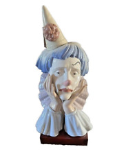 Vintage Retired Lladro Jester/Clown's Head #5129 'Sad Melancholy' By: Jose Puche picture