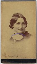 Rutherford Hayes signed photo of his wife inscribed to Indian fighter Geo Crook picture
