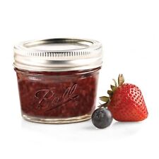 Ball Regular Mouth 4oz Quilted Pint Mason Jars, 12 Count with Lids picture