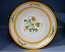 Antique Original Vintage STANGL HandPainted Tulip Porcelain Ceramic Pottery Bowl picture