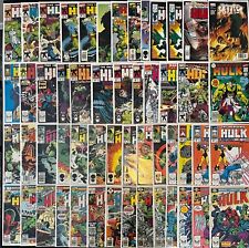 The Incredible Hulk 53-Book Marvel Comics MEGA LOT with #183 196 201 213 215 + picture