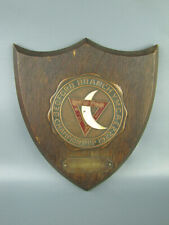 Antique 1922-23 Bedford Branch Y.M.C.A. Hand Ball Championship Plaque Wood picture