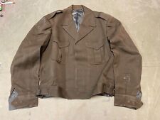 ORIGINAL WWII US ARMY OFFICER M1944 CLASS A IKE JACKET- MEDIUM/LARGE 42R picture