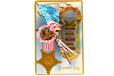 Antique 1908 Grand Army Of The Republic GAR Civil War Decoration Day Postcard picture