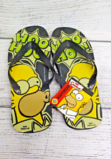 Vintage 2005 Fox The Simpsons Homer Footwear Sandals 10.5 Matt Groening - NOS picture