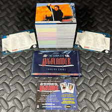 THE COMPLETE HIGHLANDER SERIES 129-TRADING CARDS SET 2003 RITTENHOUSE+WRAPPER+P1 picture