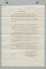 BEN TURPIN - CONTRACT SIGNED 02/05/1929 picture