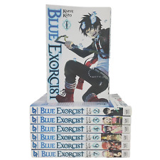Kazue Kato Blue Exorcist VOL 1-7 Mature Manga Book Lot Viz Media ENGLISH Comic picture