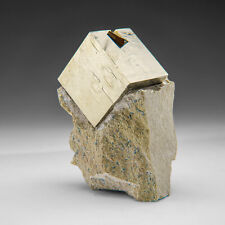 Pyrite Cube on Basalt from Navajún, La Rioja Province, Spain (1.4 lbs) picture