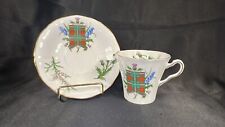 Vintage Adderley  Fine Bone China Tea Cup & Saucer -MACGREGOR Tartan Pattern picture