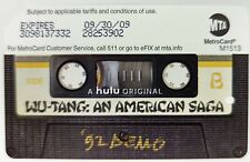 WU-TANG Tape Deck Version - NYC MetroCard, Expired-Mint Condition picture