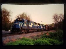 XJ08 ORIGINAL TRAIN SLIDE Conrail 6833 Lynchburg VA 1989 picture