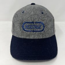 Vintage Heritage Strap Hat Baseball - Yupoong Grey Blue Wool Acrylic picture