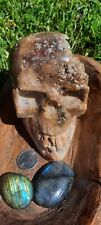 Carved Skull From Geode Very Rare straight from the source  picture