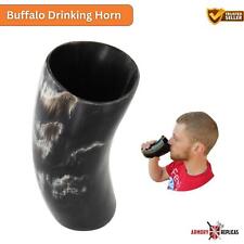 Medieval Renaissance Buffalo Viking Celebration Dining Hall Drinking Horn Mug picture