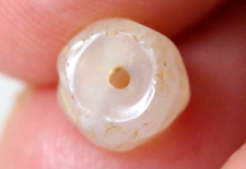 Gandhar Ancient Clear Chalcedony Bead 9 mm #A449 picture