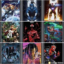 Topps Marvel Collect FULL SET Sterling '24 Series 1 Alloy Silver R carnage award picture