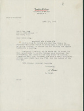 A letter from The Legendary Dr. Bernard Revel Head of the Yeshiva University picture