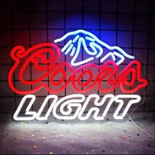 Coors Light Neon Sign Wall Decor Neon Lights Bedroom LED Beer Coors Light Dorm picture
