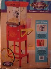 Nostalgia Electrics Vintage Collection Old fashioned Movie Popcorn Cart New picture