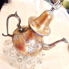 Over 150 Years- Antique Original Royal Manchester Moroccan Tea Pot picture