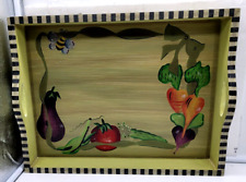 SL Southern living at home Bountiful Wood Tray   Emily Parish picture