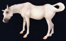 Breyer Susecion #1175 Light Grey Arabian Mare Shaded Face Legs Pink Muzzle picture