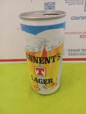 TENNENT'S LAGER Pull Tab Beer EMPTY can 