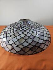 leaded glass fishscale  Light shade Stained Glass Tiffany Style 15