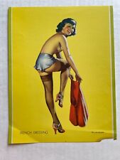 1940's Elvgren Pinup Girl Picture - French Dressing picture